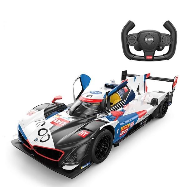 Copilul dumneavoastra se poate juca in voie cu masina cu telecomanda BMW M HYBRID V8 scara 1 la 14 oferita de brandul international Rastar Nicio cursa nu este imposibil de castigat cu acesta masinuta replica oficiala cu licenta a modelului original construita cu mare atentie la detalii Masinuta are proportiile ideale pentru momente pline de distractie si amuzament Masinuta functioneaza pe frecventa de 24GAlimentarea se face astfel  pentru masinuta sunt necesare 5 baterii tip AA  iar 
