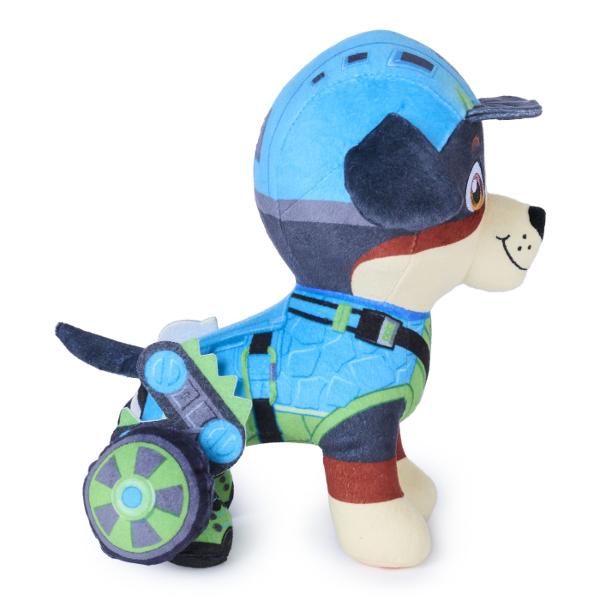 Figurina de plus Patrula Catelusilor Filmul cu Dinozauri Pup Pals este inspirata de personajele indragite din aventurile Patrula Catelusilor si este realizata din material moale si placut la atingere Designul colorat detaliile brodate si tinutele tematice inspirate din film transforma fiecare personaj intr-un companion potrivit pentru joaca imbratisari sau colectie Copiii pot recrea aventurile preferate sau pot inventa propriile misiuni alaturi de eroii Patrula Catelusilor Produsul se vinde 
