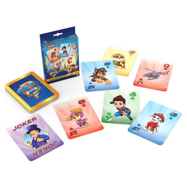 PAW Patrol The Movie pachet de 5 jocurICu acest set de 5 jocuri vei avea mult mai mult decat o seara de jocuri distractive din noul film - PAW Patrol The MovieVeti primi Jocul Adventure City Lookout pachetul de carti Jumbo jocul Jumbling Tower jocul de potrivire de memorie cu 72 de carti si un puzzle de 48 de piesePerfecte pentru toti copiii cu varsta peste 4 ani acestea sunt jocuri grozave de jucat alaturi de copiii taiAceste jocuri vor prezenta 