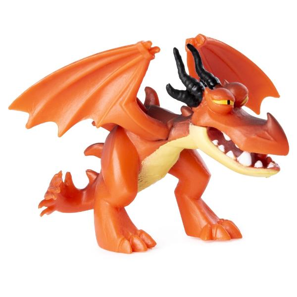 Descopera dragonii misteriosi din insula Berk si de mai departe Personajele tale dragon preferate din Cum sa iti dresezi dragonul sunt disponibile ca mini-figurine detaliate Ce dragon vei gasi in interiorul ambalajului Poti adauga colectiei dragoni obisnuiti rari sau greu de gasit Anumiti Dragoni misteriosi au solzi sau modele fosforescente vizibile Alti dragoni au modele fosforescente ascunse care se vad doar la lumina ultravioleta in seturile de joc Lumea ascunsa vandute 