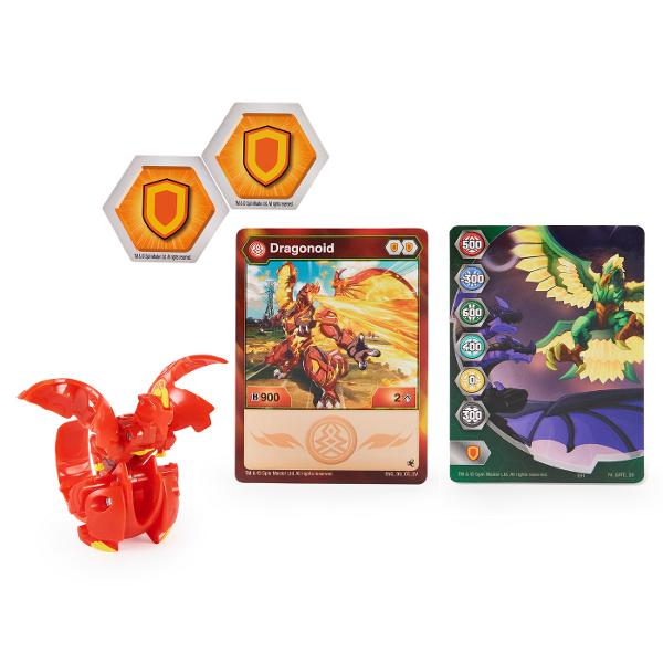 Dezlantuie transformari epice cu noul Bakugan Evolutions cu decor si personaje complet noi Înfrunta-ti prietenii cu propriul tau Bakugan si poti deveni cel mai tare maestru Bakugan Rostogoleste-ti Bakugan-ul peste BakuCore metalic doua incluse pentru a-l vedea transformandu-se in Baku-Action În plus foloseste cardul Gate inclus pentru si mai multe moduri de a juca si de a castiga bonusuri Cu personaje noi si personaje care se revin Bakugan Evolution are detalii minunate 