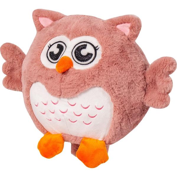 Jucarie de  plus bufnita colorata 32cm Dragalasa bufnita este in cautare de un prieten care sa o alinte si sa o iubeasca ochii mari va vor fermecaInca din primele luni de viata copiii isi aleg jucarii de plus si sunt fascinati de ele Animalele din plus sunt primele jucarii de care cei mici incep sa se ataseze Cu siguranta si noi am avut acea jucarie de care nu ne-am despartit inca din copilarieJucariile de plus sunt utile educative si contribuie eficient la dezvoltarea fizica si psihica 