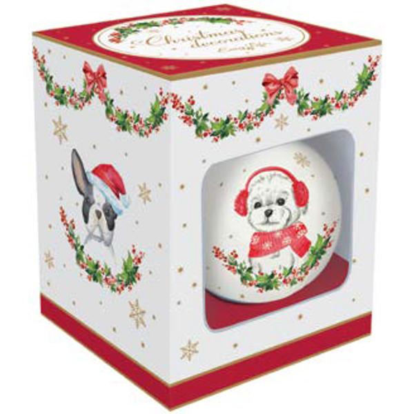 Glob din ceramica Christmas Dogs 7 cm modele diferite Easy Life R2139xdogAtentie Pret per bucata Acest model este disponibil in 4 modele diferite Va rugam sa precizati modelul dorit printr-un comentariu la plasarea comenzii