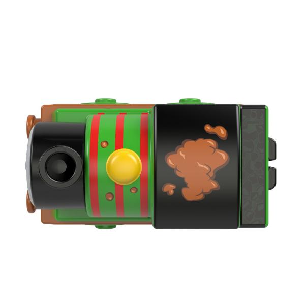 Copiii pot crea nenumarate aventuri pe Insula Sodor din Thomas the Train All Engines Go cu aceste tobogane din plastic de la Fisher-Price Fiecare roller coaster se bazeaza pe un personaj preferat din serie Fiecare personaj se vinde separat si in functie de disponibilitate Compatibil cu toate seturile Thomas the Train Seturile vandute separat si in functie de disponibilitate Acest pachet contine personajul Percy