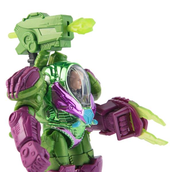 Porniti in aventuri legendare cu eroii Metal Force Patrunde in lumea DC cu colectia noastra Metal Force Heroes cu figurine de 109 cm ale unor personaje emblematice precum Gorilla Grodd Blue Beetle Brainiac Lex Luthor Batman si Superman fiecare purtand armuri metalice deosebite gata de actiune De la geniul strategic al lui Brainiac la puterea de neegalat a lui Superman aceste figurine aduc noi niveluri de aventura cu modelele lor detaliate si dimensiunea compacta perfecte pentru 