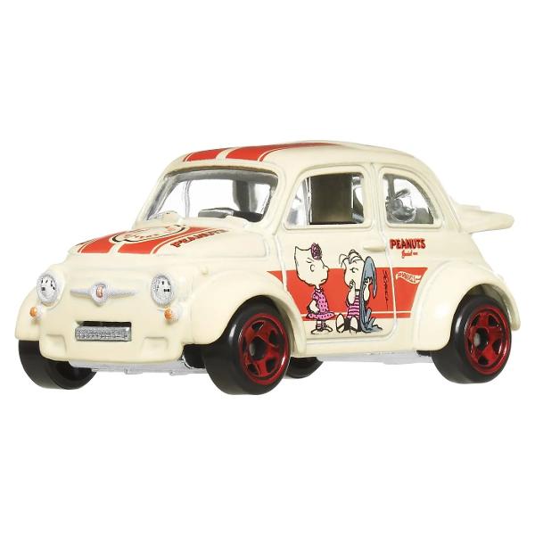 Hot Wheels® Silver Series Peanuts 75th Cars aduce o noua intorsatura masinilor turnate sub presiune cu design si culori izbitoare care ies in evidenta Fiecare masina la scara 164 are roti exclusive este acoperita cu mai multe modele si vine in ambalaje speciale de colectie Cu o varietate de modele noi la moda copiii si colectionarii vor dori sa le colecteze pe toate Fiecare masina se vinde separat in functie de disponibilitateCulorile si modelele pot varia Nu se 