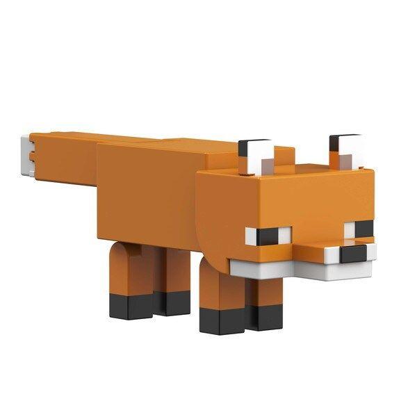 Creeaza exploreaza si supravietuieste cu figurile Minecraft Aceste figurine de actiune au fost create in mod autentic folosind designul pixelat al jocului video asa ca sunt grozave pentru joc si afisare Articulatiile mobile permit personajelor emblematice sa atinga ipostaze de actiune Fiecare figurina vine cu o piesa Build A Portal Jucatorii le pot colecta pe toate pentru a construi un portal complet Minecraft End care este de doua ori mai inalt decat figura Este un cadou grozav pentru 