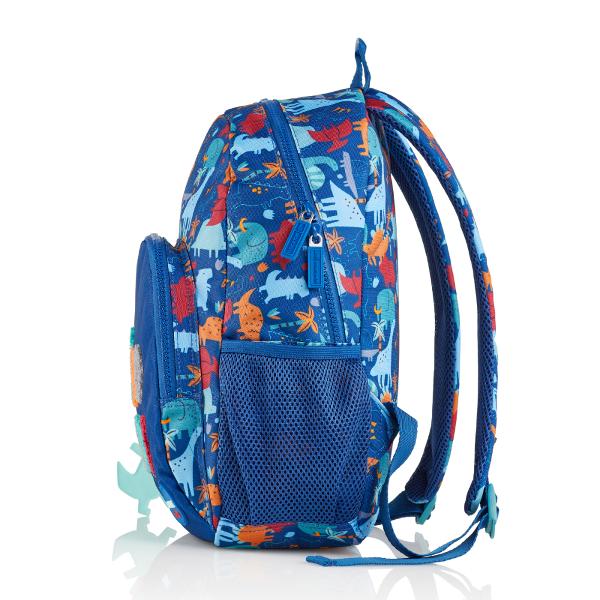 Ghiozdanul London Dino Dude&nbsp;din colec&539;ia Recycl Miquelrius este alegerea ideal&259; pentru &537;coal&259; &icirc;mbin&acirc;nd un design modern cu imprimeu dinozauri &537;i func&539;ionalitate practic&259; Realizat din&nbsp;poliester reciclat contribuie la protejarea mediului &icirc;n timp ce ofer&259; rezisten&539;&259; &537;i confort 