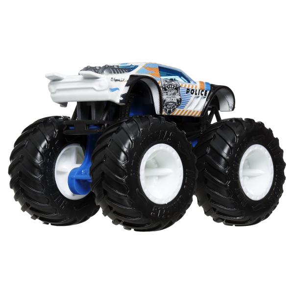 Asortimentul cu lansator de inamici de oras Hot Wheelsdispune de doi inamici preferati de copii tiranozaurul si rechinul sub forma de lansatoare grozave de masini vandute separat Atat lansatorul dinozaur Hot Wheels cat si lansatorul rechin Hot Wheels dispun de provocari grozave in care copiii trebuie sa lanseze masinile cu forta potrivita sau risca sa ramana blocati in falcile inamicului Copiii se pot juca si separat cu aceste jucarii compacte pentru super distractie la scara mai mica 