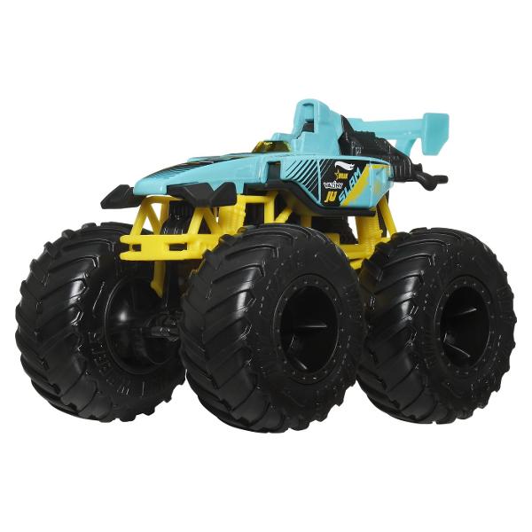 Asortimentul cu lansator de inamici de oras Hot Wheelsdispune de doi inamici preferati de copii tiranozaurul si rechinul sub forma de lansatoare grozave de masini vandute separat Atat lansatorul dinozaur Hot Wheels cat si lansatorul rechin Hot Wheels dispun de provocari grozave in care copiii trebuie sa lanseze masinile cu forta potrivita sau risca sa ramana blocati in falcile inamicului Copiii se pot juca si separat cu aceste jucarii compacte pentru super distractie la scara mai mica 