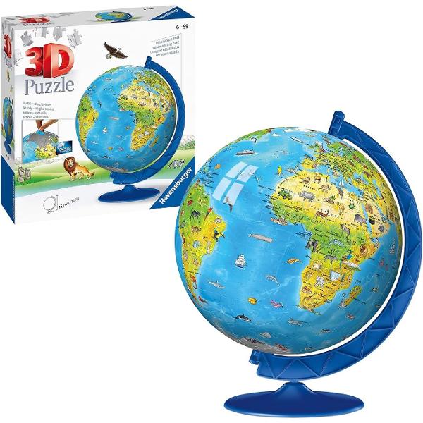 Construieste structuri 3D deosebite cu puzzle-urile 3D de la Ravensburger Descopera modul tridimensional de asamblare a puzzle-urilor piesele sunt realizate dintr-un plastic rigid care permite mentinerea constructiei fara a folosi lipici Obiectele asamblate nu se desfac in straturi iar piesele se fixeaza ferm intre ele Pe partea interioara a fiecarui puzzle este imprimat un numar astfel incat modelul se construieste urmand ordinea elementelor Materialul folosit la producerea pieselor este 
