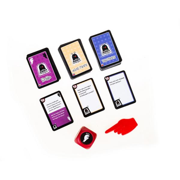 Adevar sau Provocare este un joc pentru adultii peste 18 ani din seria Witty Hooligan &Icircn ea va trebui sa alegeti intre a va impartasi secretele cu alti jucatori sau a efectua una dintre provocarile cartilor Pachetul contine 84 de carti1 zar 1 sageata Jocul se poate juca in 2-20 jucatori