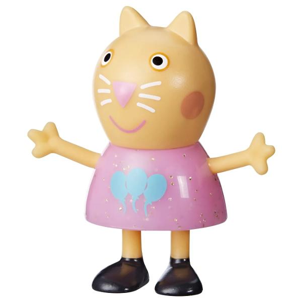 Cumpara 1 din cele 12 figurine Peppa’s Party Friends si incepe distractia Inspirate de serialul TV aceste figurine de 762 cm care pot fi asezate in pozitii diferite le permit copiilor sa isi imagineze aventuri cu tema petrecerilor Fiecare dintre figurinele Peppa Pig poarta un costum unic de sarbatoare stralucitor perfect pentru orice seara plina de amuzament Aceste jucarii pentru fete si baieti cu varste de peste 3 ani cu siguranta vor aprinde imaginatia bogata a micilor 