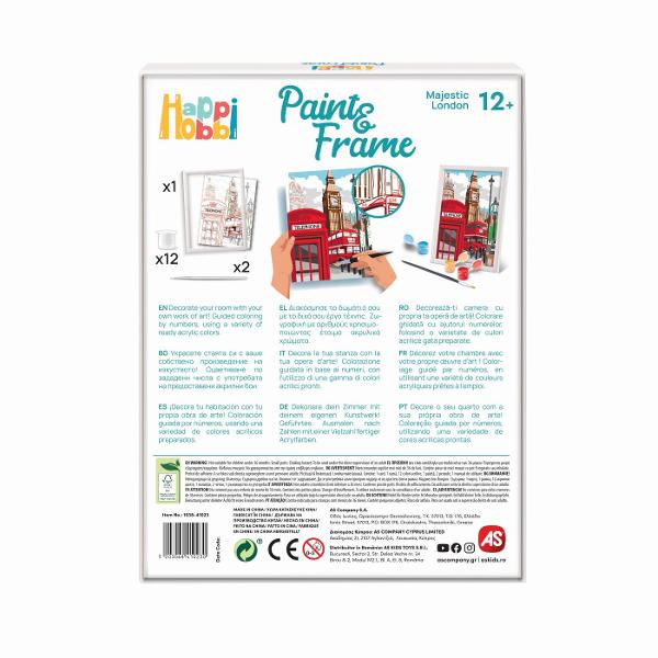 Cu kiturile Paint &amp Frame bazate pe tehnica colorarii dupa numere copiii invata sa coloreze diferitele imagini cu atentie si grija imbunatatindu-si astfel talentul artistic si dezvoltandu-si abilitatile motorii La final ei vor simti un sentiment de bucurie mandrie si satisfactie care ii va stimula sa doreasca sa continue sa picteze Satisfactie si bucurie Transformati-va in artisti si fiti mandri de capodopera voastra Paint &amp Frame ii transforma pe toti in adevarati 