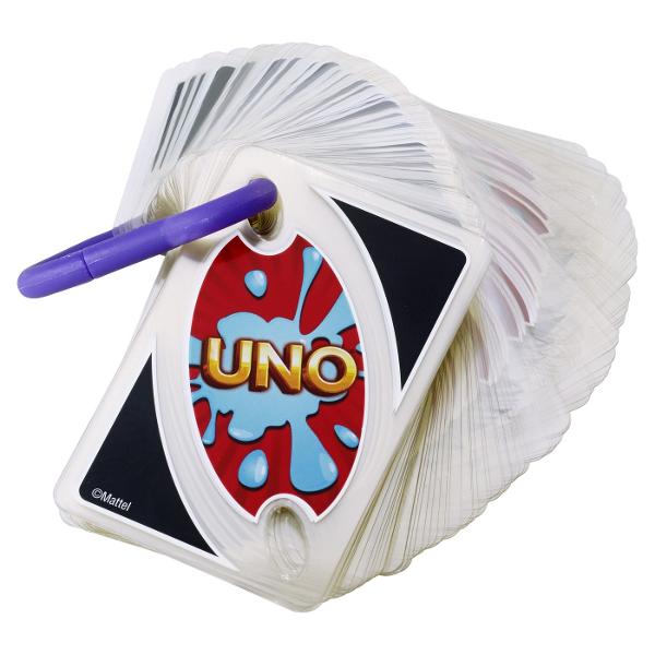 Skip-Bo este cel mai bun joc de carti de secventiere de la creatorii UNO Jucatorii folosesc abilitatile si strategia pentru a crea stive de carti crescatoare numerotate secvential 234 pana cand nu mai au de jucat Odata ce fiecare primeste propriul stoc personal de carti jocul incepe prin a extrage dintr-o gramada centrala si a construi pana la patru teancuri Cartile &bdquosalbatice&rdquo Skip-Bo descompun situatiile statice si pot fi jucate ca orice numar Foloseste aceste carti 