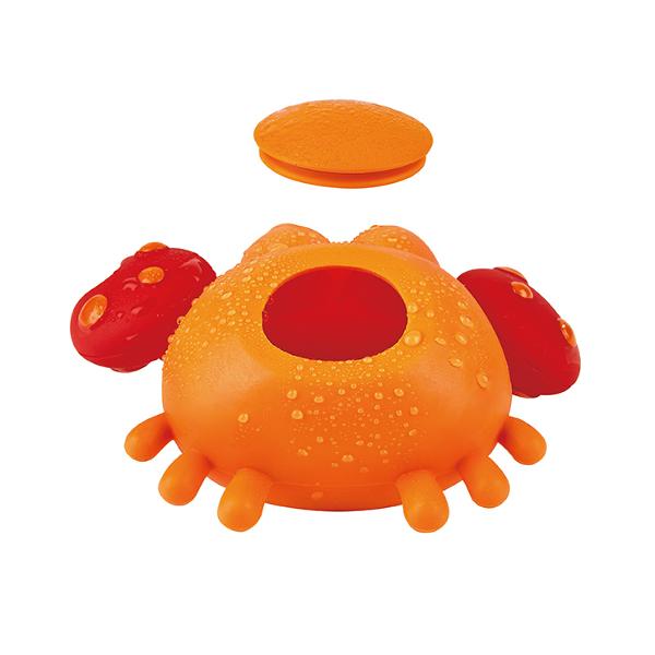 Acest dragut crab si peste au un secret nebanuit Daca le umpleti cu apa si le strangeti vor stropi cu apa Aduce distractie stralucitoare in timpul baii Strangeti jucariile pentru a elibera aerul din interior si umpleti cu apa Aduceti-le la suprafata si strangeti din nou si apa se va pulveriza afara Rotiti ghearele crabului pentru a schimba directia de pulverizare Scoateti dopul din coada si spatele crabului pentru a curata Jucarii de baie din silicon si ABS Cu ajutorul ventuzele pestilor 