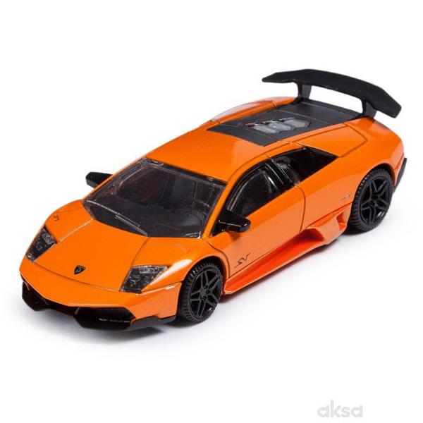 Masinuta are proportiile ideale pentru momente pline de distractie si amuzament Masinuta metalica Lamborghini Sian scara 1 la 43 are anvelope de cauciuc si un design detaliat interior-exterior realizat din materiale metalice turnate cu accesorii realizate din material plastic de calitate superioara Copilul dumneavoastra se poate juca in voie cu masina metalica Lamborghini Sian de la brandul international Rastar Nicio cursa nu este imposibil de castigat cu acesta masinuta care este o 