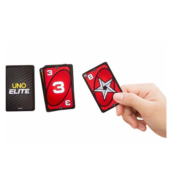 Jocul de carti UNO Elite Formula 1 2025 Core Edition aduce adrenalina curselor direct in mainile tale combinand regulile clasice UNO cu tematica spectaculoasa din lumea Formula 1 Acest starter pack include un pachet UNO complet alaturi de booster packs si carti speciale inspirate de piloti si masini celebre oferind o experienta competitiva de dinamica Designul premium si grafica moderna transforma fiecare runda intr-o cursa plina de strategie si surprize unde fiecare carte jucata poate 
