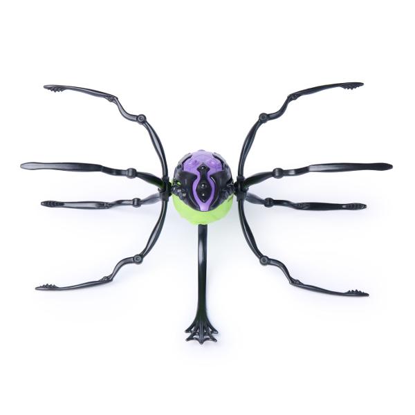 Sa inceapa distractia si micile farse alaturi de familia si prietenii tai cu Paianjenul HEX BOTS Aceasta jucarie robotica super haioasa va aduce cu siguranta hohote de ras si mici sperieturi prietenesti oricui se teme de gaze si insecte  Priveste cum Paianjenul tau alearga de zor pe podea multumita miscarilor sale autonome complet unice Poate traversa orice tip de teren asa ca il poti trimite in misiune chiar si afara in aer liber Paianjenul prinde viata instantaneu cu designul sau 