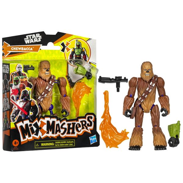 Combina si amesteca piese pentru a crea o figurina unica si personalizata Aceasta figurina Star Wars MixMashers de colectie prezinta componente care se dezasambleaza si se combina pentru a realiza o jucarie personalizata in mod unic Cu 16 puncte de conectare figurina de actiune de 12 cm este dotata cu conectori universali pentru compatibilitate si durabilitate In set sunt incluse accesorii si piese de imbunatatire pentru a-ti construi figurina in stilul tau Este o jucarie ideala pentru 