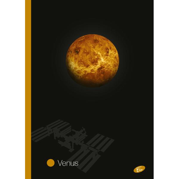 Caiet A4 capsat Dictando 60 file 80gr Planets ELS70315Pretul afisat este per bucata