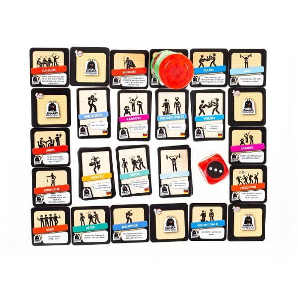 Alco City este un joc pentru adulti peste 18 ani din seria Witty Hooligan &Icircn el veti avea ocazia sa va plimbati prin diverse locuri interesante pentru cunoscatorii vietii de noapte precum restaurante discoteci cluburi de striptease si nu in ultimul rand - biblioteca Pentru a nu cadea in mainile politiei  trebuie sa va valorificati ingeniozitatea si maiestria Pachetul contine 56 de carti un zar 18 carti cu locatii Jocul se poate juca in 2-10 jucatori