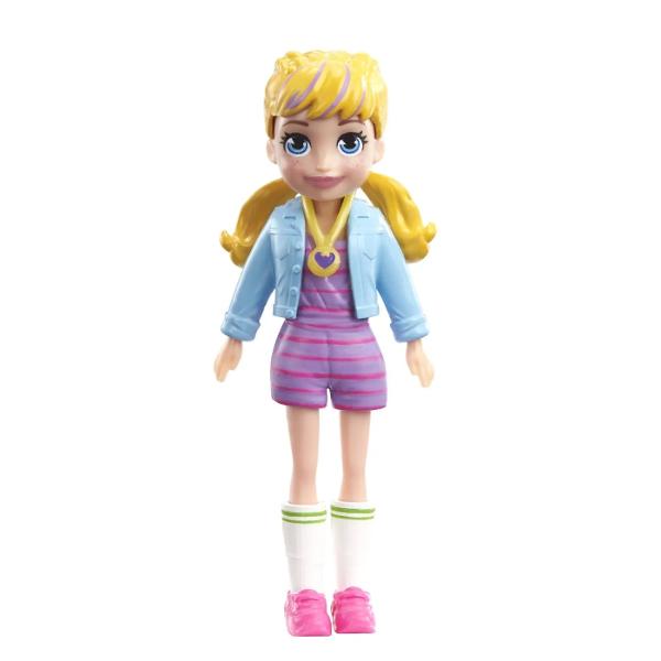 Este intotdeauna timpul sa te distrezi cu Polly Pocket si prietenii ei Fiecare figura poarta o tinuta pantofi si coafura la moda Oriunde ar merge aceste papusi arata intotdeauna irezistibil &Icircntotdeauna gata pentru o noua aventura eleganta Distreaza-te cu moda cu Polly si prietenii ei