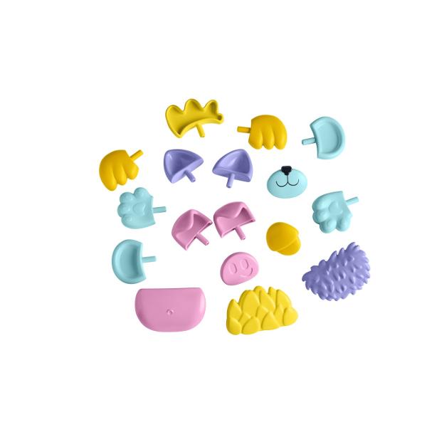 Copiii vor avea parte de ore intregi de distractie creativa cu jucaria de constructie FP Pets Mix &amp Match Pet de la Fisher-Price&reg Cei mici pot folosi baza corpului si cele 17 piese interschimbabile inclusiv urechi ochi par si multe altele pentru a crea 5 animale de companie usor de recunoscut Sau pentru si mai multa distractie pot amesteca si potrivi piesele pentru a inventa propriul animal de companie unic Piesele sunt concepute special pentru a fi usor de prins de 