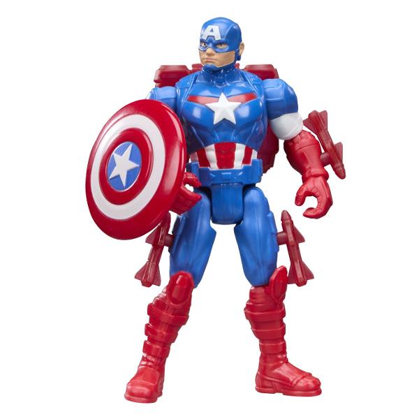 Copiii isi pot imagina actiune si aventura care salveaza lumea cu jucariile Marvel Avengers ActionVerse de la Hasbro Ofera timpului de joaca un impuls puternic cu aceste figurine dotate cu 9 puncte de articulatie pentru joaca si expunere pozitionabile Fiecare figurina de actiune Super Hero ActionVerse de 114 cm vine cu mai multe accesorii detasabile inspirate de personaje precum si un suport reutilizabil pentru depozitarea accesoriilor Copiii cu varsta de 4 ani si peste vor adora sa-si 