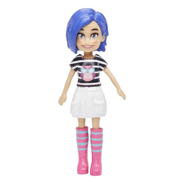 Este intotdeauna timpul sa te distrezi cu Polly Pocket si prietenii ei Fiecare figura poarta o tinuta pantofi si coafura la moda Oriunde ar merge aceste papusi arata intotdeauna irezistibil &Icircntotdeauna gata pentru o noua aventura eleganta Distreaza-te cu moda cu Polly si prietenii ei
