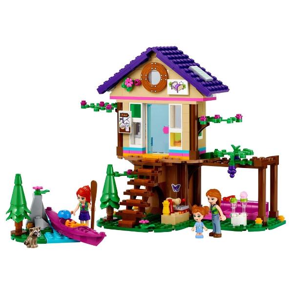 LEGO Friends - Casa din padure 41679 326 piese  Casuta plina de dotari ofera ore-n sir de distractie in padureCaptiveaza copiii iubitori de natura timp de ore in sir cu Casa din padure 41679 Copiii care adora sa se joace cu casute vor fi incantati sa exploreze camerele dragute si detaliile petrecand timp cu LEGO Friends Mia si familia eiPlina de detalii pentru joaca imaginativeAceasta casa in copac 